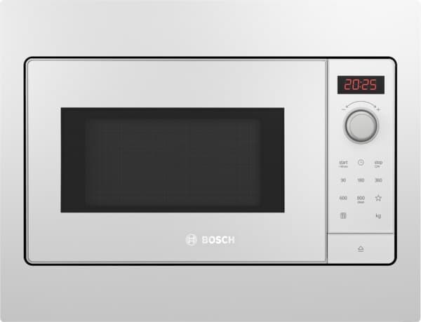 Bosch | BFL523MW3 | Mikroaaltouuni | Sisäänrakennettu | 800 W | Valkoinen