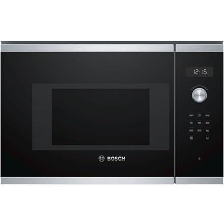 Bosch | BFL524MS0 | Mikroaaltouuni | Sisäänrakennettu | 20 L | 800 W | Musta