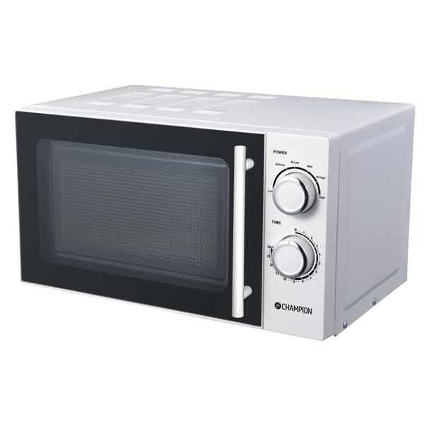 Champion mikrobølgeovn 20L 700W hvid