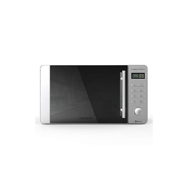 Cecotec Mikrovågsugn med Grill ProClean 5120. 20 L Kapacitet, Ready2Clean-beläggning, 700 W Effekt, 800 W Grill, 5 nivåer av