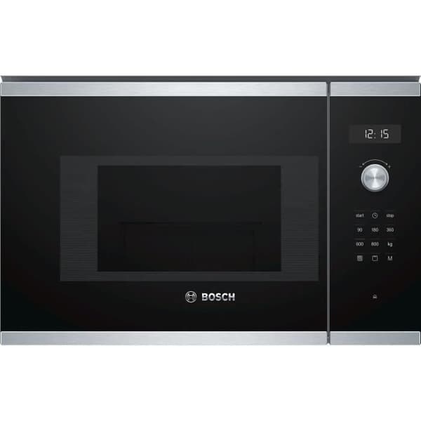 Inbyggd grill mikrovågsugn BOSCH BEL524MS0 rostfritt stål - 20 L - 800 W - Grill 1000 W