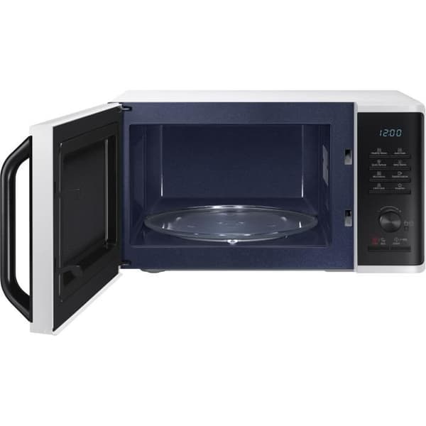 23L solo mikrovågsugn - SAMSUNG - MS23K3555EW - Vit - Elektronisk kontroll + knapp - Håll varm funktion