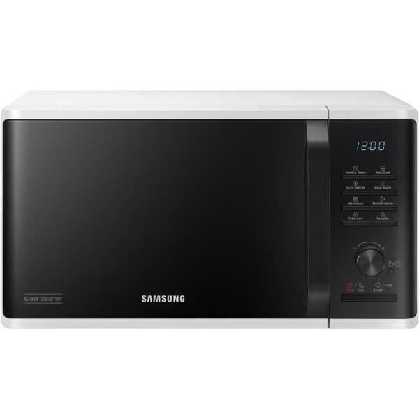 23L solo mikrovågsugn - SAMSUNG - MS23K3555EW - Vit - Elektronisk kontroll + knapp - Håll varm funktion