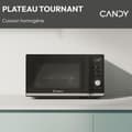 Miniatyrbild 6 av 6: Candy Moderna CMGA20TNDB 700W 20L Digital Svart Grill Mikrovågsugn - Avfrostningsfunktion - 11 effektnivåer - 19 automatiska menyer