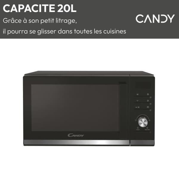 Candy Moderna CMGA20TNDB 700W 20L Digital Svart Grill Mikrovågsugn - Avfrostningsfunktion - 11 effektnivåer - 19 automatiska menyer