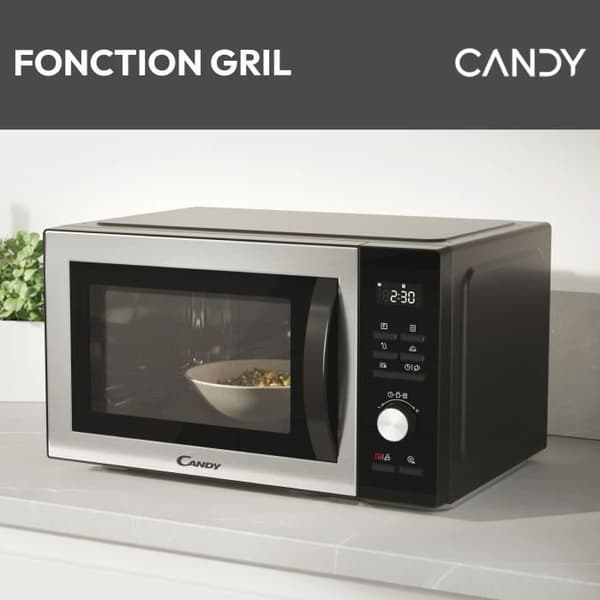 Kombimikrovågsugn Candy Essenza CMCA29EDLB 1000W 29L Digital Svart - Kombinerad fläktvärme - 5 effektnivåer - 10 menyer Aut