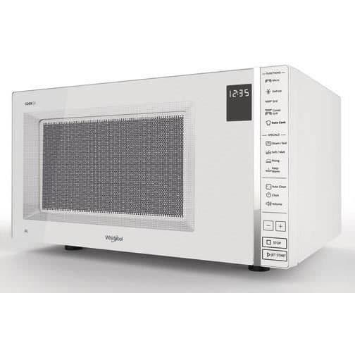 WHIRLPOOL MWP304W fristående mikrovågsugn &amp; ångkokare - COOK30 - vit - 30L