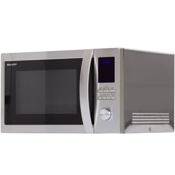 SHARP R-922STWE - Mikrovågsugn i rostfritt stål - 32 L - 1000 W - Grill 1100 W - Ugn 2500 W - Fristående