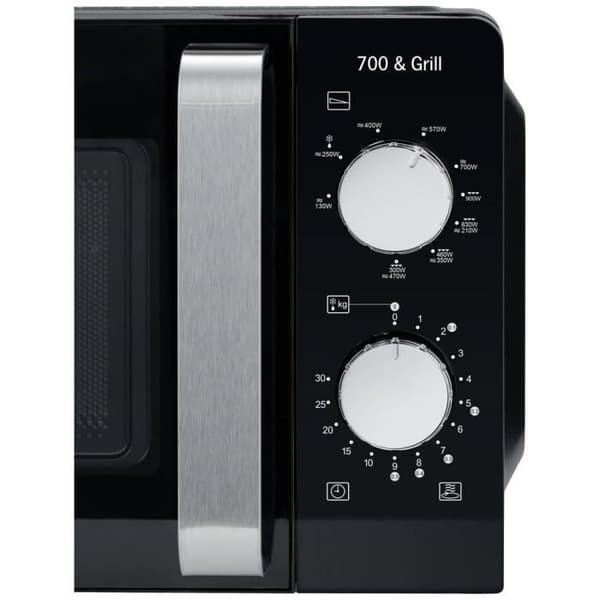 Severin 7781 Svart mikrovågsugn 700 W timerfunktion, grillfunktion