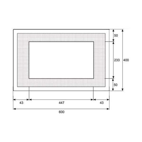 Mikroaaltouunin jalusta Micel 94505