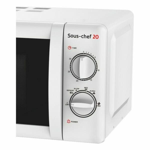 Mikrovågsugn med Grill Haeger MW-70W.006A 20 L Vit 700W