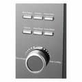 Pikkukuva 4 / 4: Mikroaaltouuni Grillillä Haeger MW-80B.008A Harmaa 800W