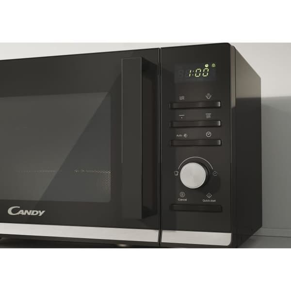 Candy Moderna CMGA23TNDB 900W 23L Digital Svart Grill Mikrovågsugn - Avfrostningsfunktion - 11 effektnivåer - 19 automatiska menyer