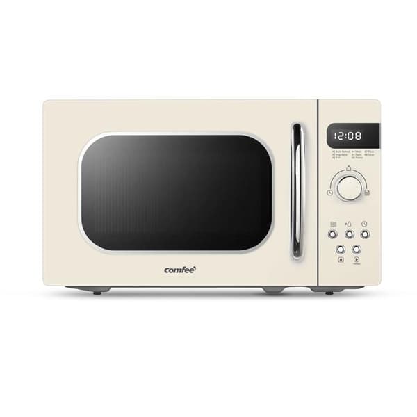 20L retro mikrovågsugn - COMFEE CMSRO 20 di cr - 800W - Beige