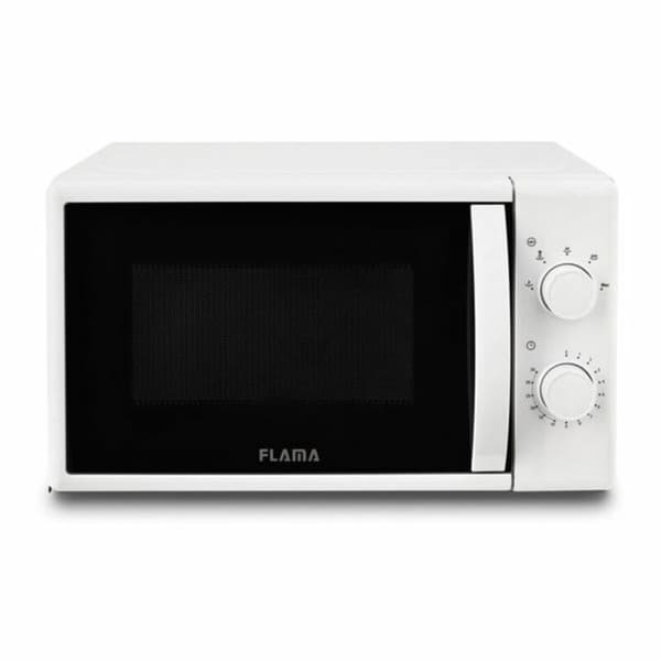 Mikrobølgeovnen Flama 1824FL 20 L 700W Hvid 700 W 20 L