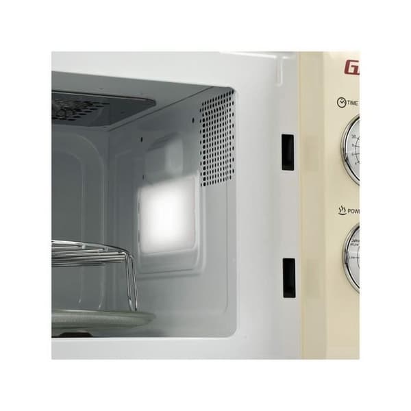 Vintage Design kombinerad mikrovågsugn - Girmi FM21 - 20 L - 700 + 800 W - kräm