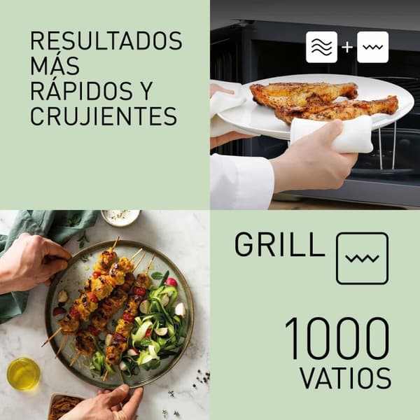 Mikrobølgeovn med Grill Panasonic NNK35NWMEPG Hvit 900 W 24 L