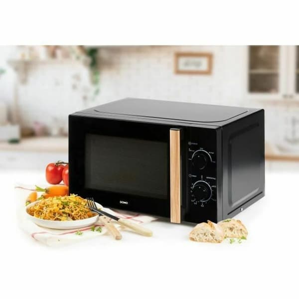Mikrobølgeovn DOMO Svart 700 W 20 L