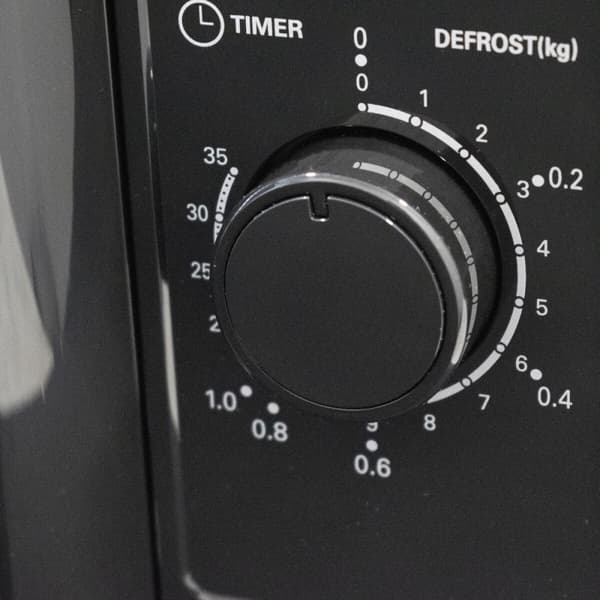Mikroaaltouuni Grillillä TM Electron Musta 700 W 20 L