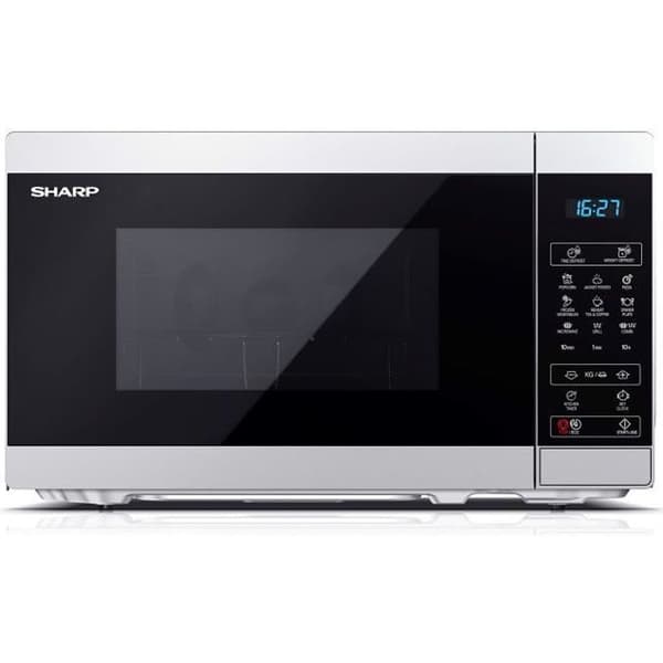 SHARP YC-MG02ES Mikrovågsugn med grillavfrostningsfunktion - 1270 W - 20 l - 11 effektnivåer-funktion