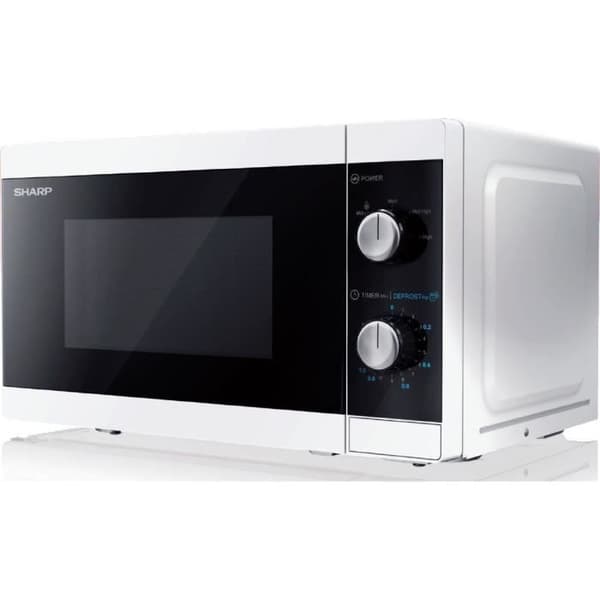 Enkelfunktions mikrovågsugn - SHARP - YC-MS01EW TU Unique - 800 W - 20 L - Upptining
