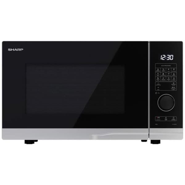 Sharp YC-PG284AE-S 900W Silver Mikrovågsugn