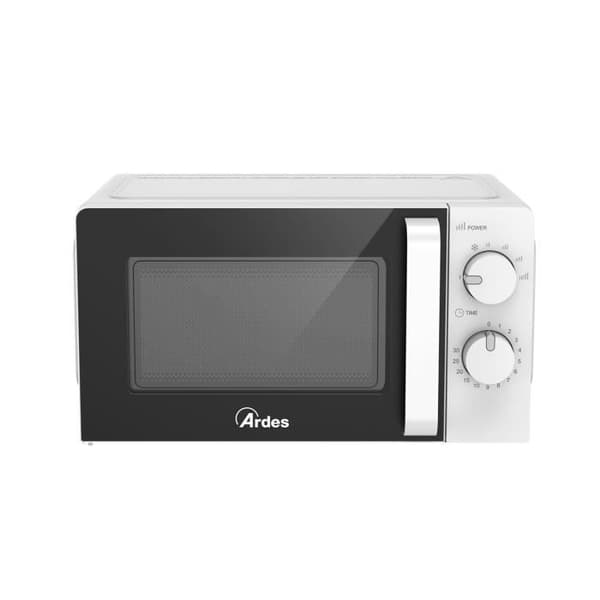 Ardes AR6520, Bänkskiva, Endast mikrovågsugn, 20 L, 700 W, Rotary, Vit