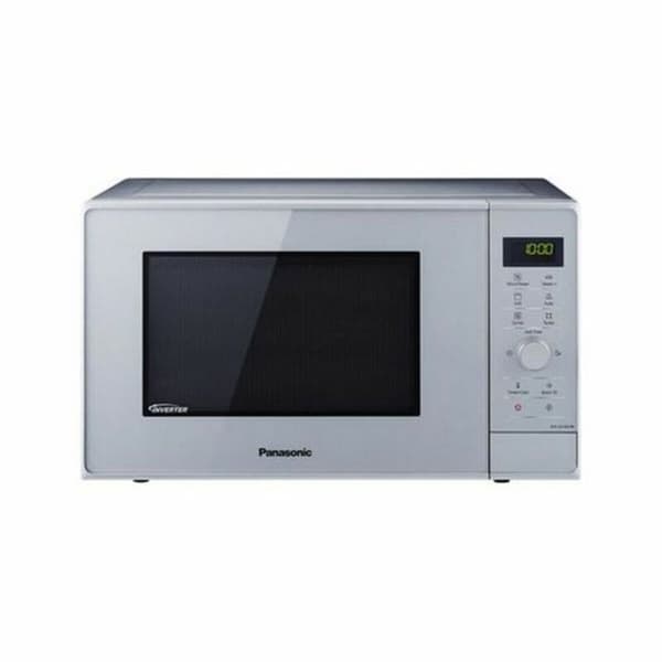 Mikrovågsugn med Grill Panasonic NN-GD36HMSUG 1000 W 23 L Silvrig