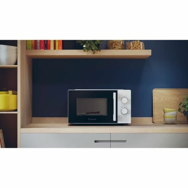 Mikrobølgeovnen Candy 38001015 Hvid Sort 700 W 20 L