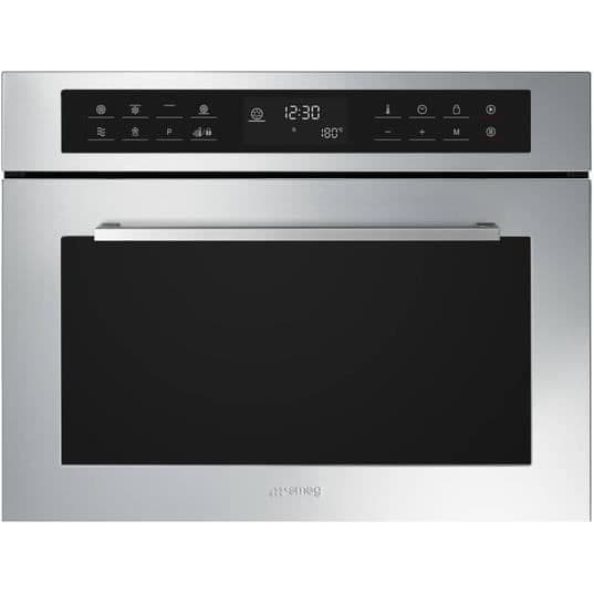 SMEG Inbyggd kombinationsmikrovågsugn SF4400MCX1, Elementi, kompakt kombination 44 liter