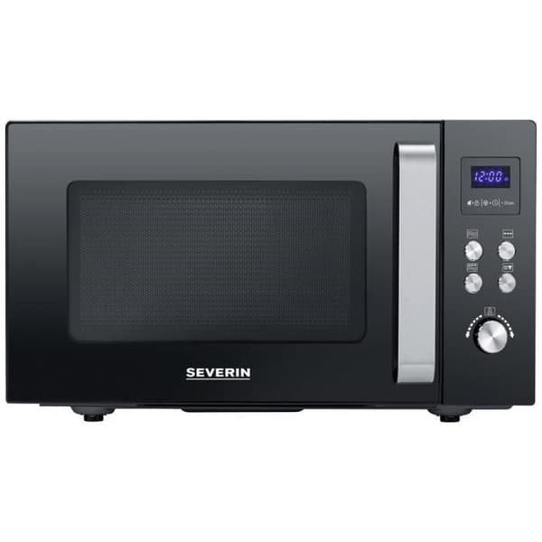 Mikrovågor - Severin - MW 7763 - 900 W - Grillfunktion - Svart i rostfritt stål