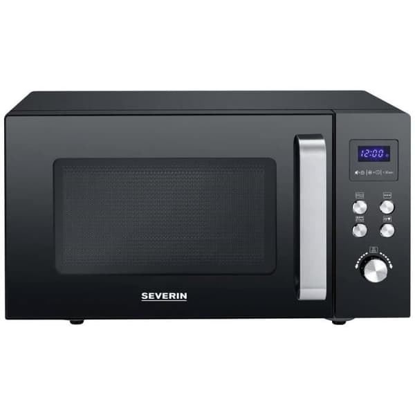 Mikrovågor - Severin - MW 7763 - 900 W - Grillfunktion - Svart i rostfritt stål