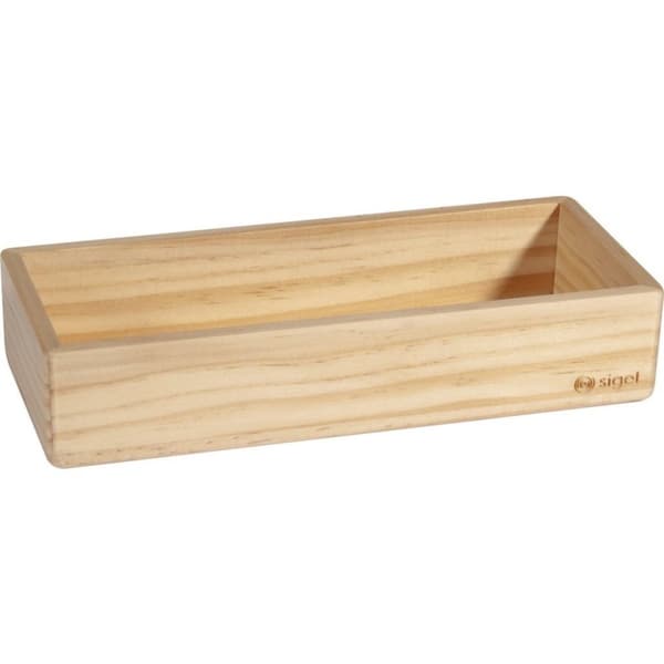 Sigel SI-BA400 Fyrtræ Opbevaringsboks Magnetisk 17,5x4x5,5 cm Naturlig