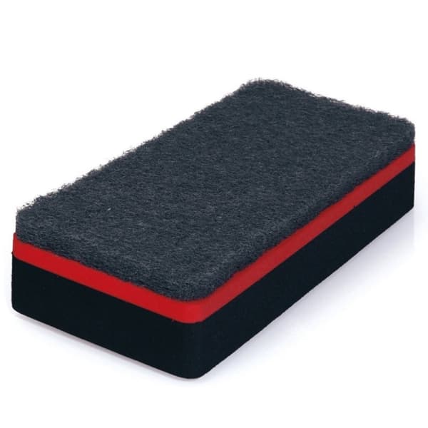 Sigel SI-BA188 Magnetic Board Wiper 13x6x2,6 cm Sort/Rød