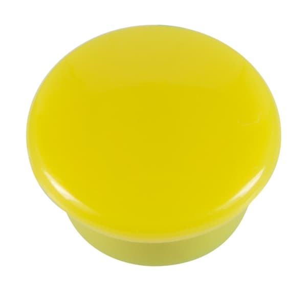 Westcott AC-E10803 Magnet Gul Pakke med 10 stk. Ø 15x8mm, 100g