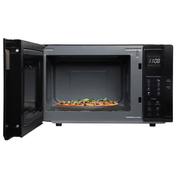 Mikrovågsugn - CONTINENTAL EDISON - CEMO23BG - Grill - Svart - 1280 B - L48 x H29,3 x D33,7 cm - 23 L