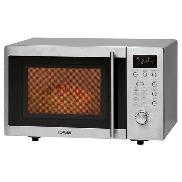20L grill mikrovågsugn - BOMANN MWG 2211 U CB - 800W - Grå