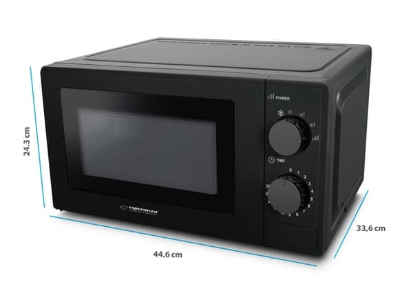 Esperanza EKO011K Mikrovågsugn 1100W Svart