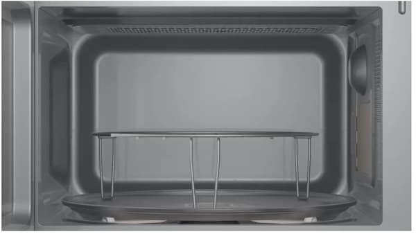 Bosch Serie 2 FEL023MS2 mikroovn Bordplade Solo mikroovn 20 L 800 W Sort, Rustfrit stål