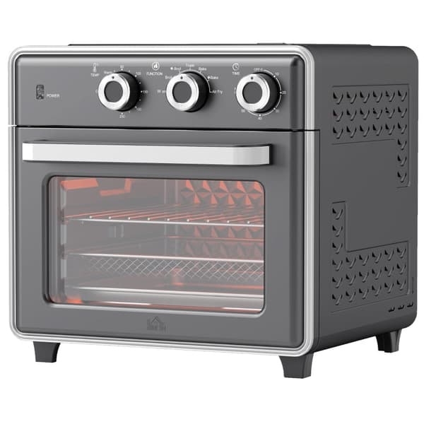 Rootz monitoiminen miniuuni - Kompakti uuni - Monipuolinen liesi - 20L Tilavuus - 36cm x 37,7cm x 34,5cm