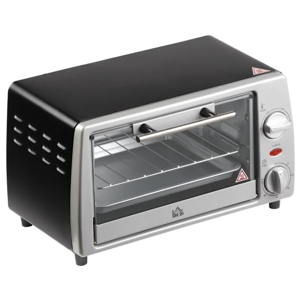 Rootz Mini Ovn - Kompakt Ovn - Bordovn - Justerbar temperaturkontrol - 36,5 cm x 26 cm x 22 cm