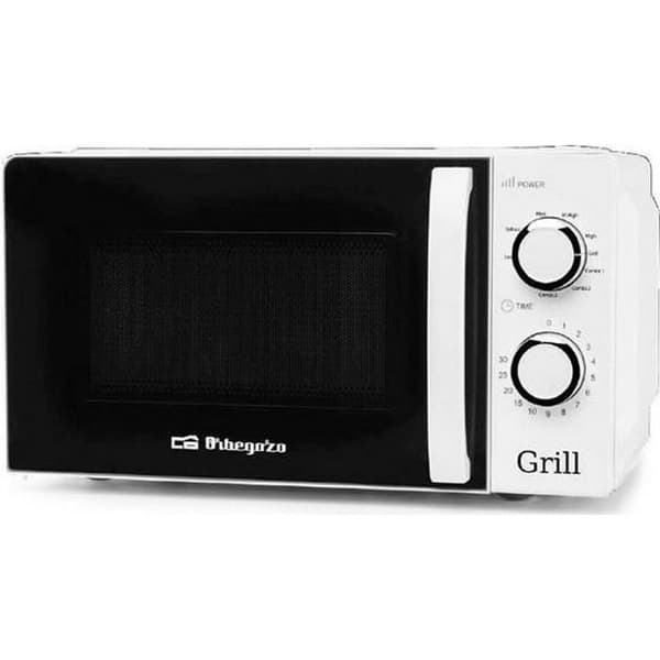 Mikrovågsugn med grill Orbegozo MIG2130 20 L 700W Vit - ORBEGOZO - Grill mikrovågsugn - 20 L - 700W