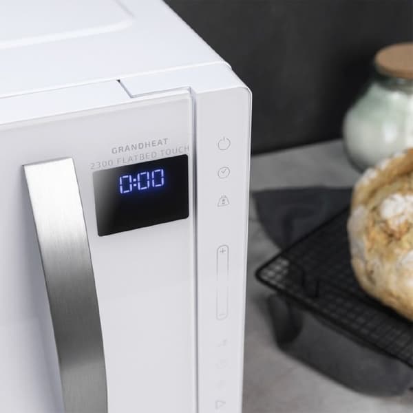 Cecotec Mikrovågsugn utan tallrik GrandHeat 2300 Flatbed Touch Vit
