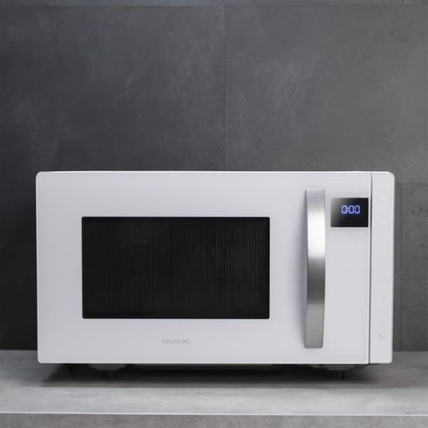 Cecotec Mikrovågsugn utan tallrik GrandHeat 2300 Flatbed Touch Vit