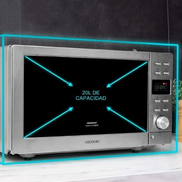 20L grillmikrovågsugn - Cecotec - GrandHeat 2010 - 700W - 9 förkonfigurerade funktioner