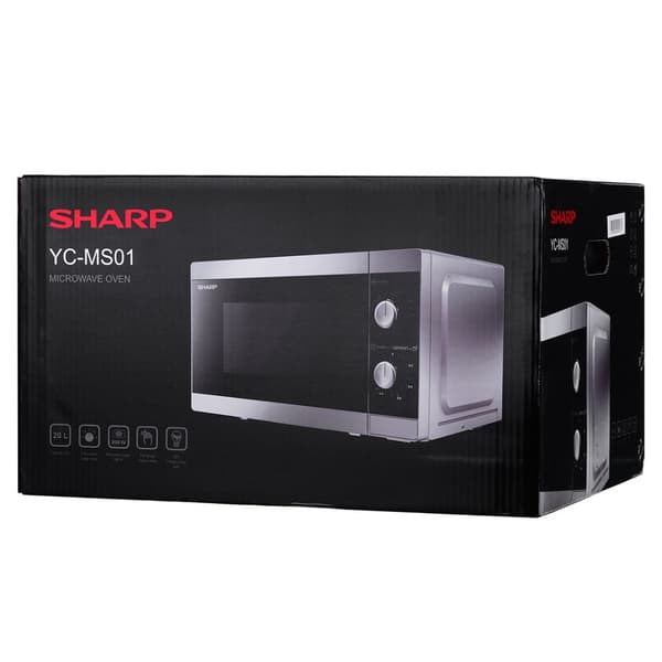 Sharp Kodinkoneet YC-MS01E-S mikroaaltouuni Työtaso Yksin mikroaaltouuni 20 L 800 W