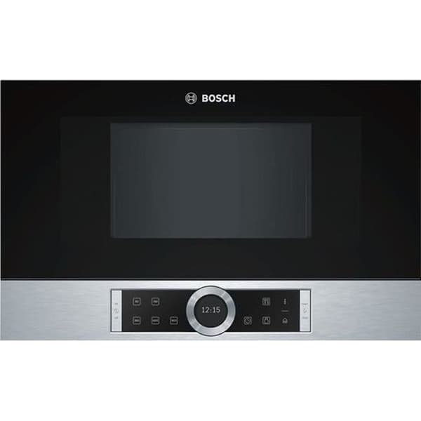BOSCH BFR634GS1 mikrovågsugn - 21L - Rostfritt stål - 900W - 5 effektnivåer - 7 matlagningsprogram