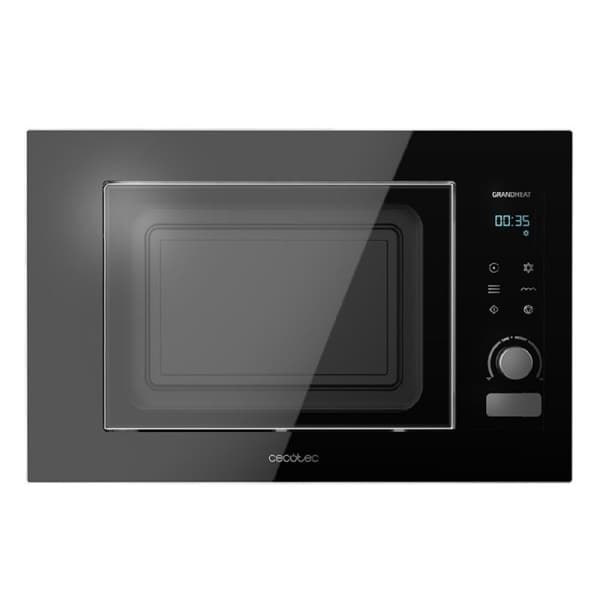 Cecotec Inbyggd Mikrovågsugn med Vridplatta GrandHeat 2090 Inbyggd Touch Svart