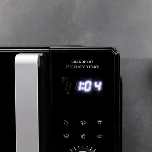 Cecotec Mikrovågsugn utan tallrik GrandHeat 2500 Flatbed Touch Black