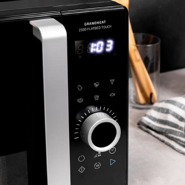 Cecotec Mikrovågsugn utan tallrik GrandHeat 2500 Flatbed Touch Black